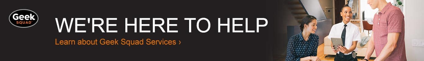 Best Buy, Geek Squad. We're here to help. You'll find Geek Squad in every Best Buy store, with more than 20,000 Agents across the country ready to help. Learn about Geek Squad services. Geek Squad agent helping with tablet.