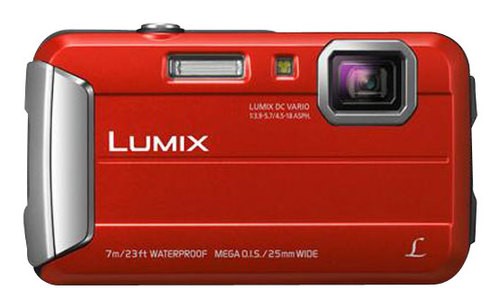 Panasonic Lumix DMC-TS25 16.1MP Tough Digital Camera with 4x Optical Zoom - Red