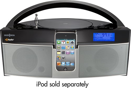 HD Radio Boombox w/ CD Player