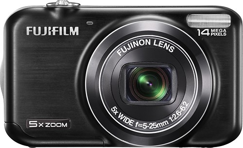 Fujifilm FinePix JX310 14.1MP Digital Camera, 5x Optical Zoom, 2.7" LCD - Black