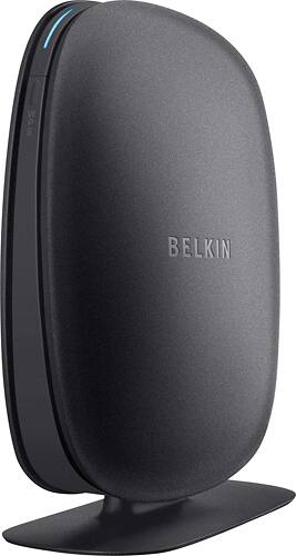 Belkin - N300 Wireless-N Router with 4-Port Switch