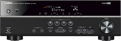 YAMAHA RX-V373BL 5.1-Channel 3D-Ready Home Theater Receiver