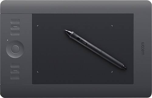 Wacom PTH450 Intuos5 Small Tablet and Pen - Black