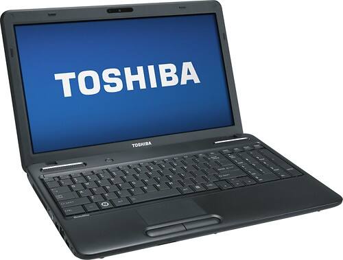 Toshiba Satellite C655D-S5515 15.6 inch 2GB (8GB max) LED Laptop Notebook Computer with 1.3Ghz AMD Dual-Core E-300 Accelerated Processor, 320GB HDD, Webcam