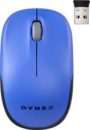 Dynex Wireless Optical Mouse - Blue