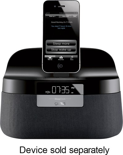 Gear4 8089696 ReNew SleepClock Sleep Monitoring System & iPod/iPhone Charging Speaker Dock