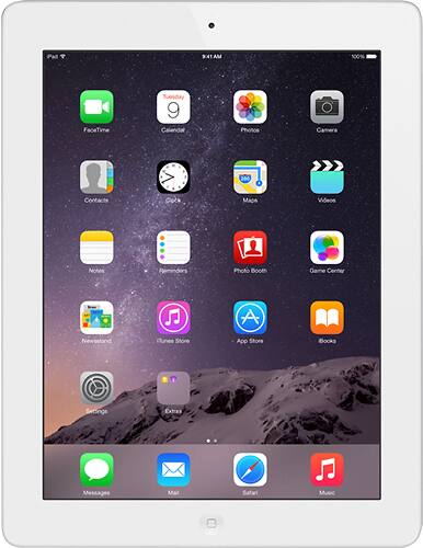 Apple iPad 4 with 9.7" Retina Display 16GB Wi-Fi Tablet - White or Black