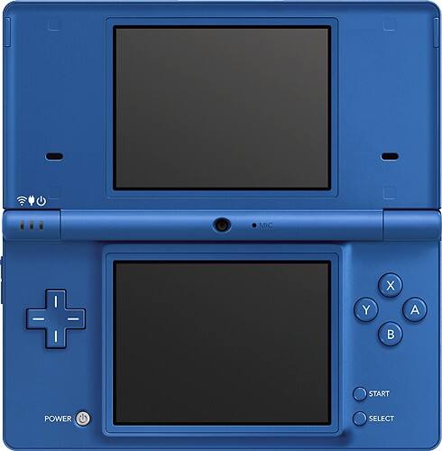 Nintendo TWLSUBA Dsi Portable Gaming Console - Blue & Red