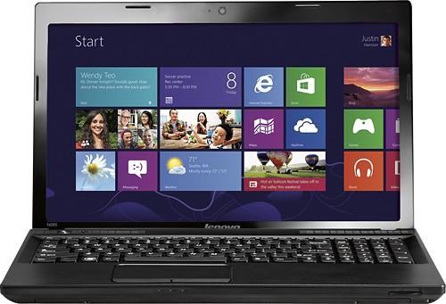 Lenovo IdeaPad N585 AMD Dual-Core E1-1200 15.6" Laptop, 2GB/320GB/Win 8/Webcam