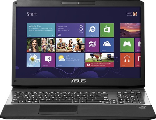 Asus G75VW-BHI7N07 3rd Gen Intel Core i7-3630QM Quad Core 17.3" Laptop, 8GB/1TB/Win 8/2GB Video