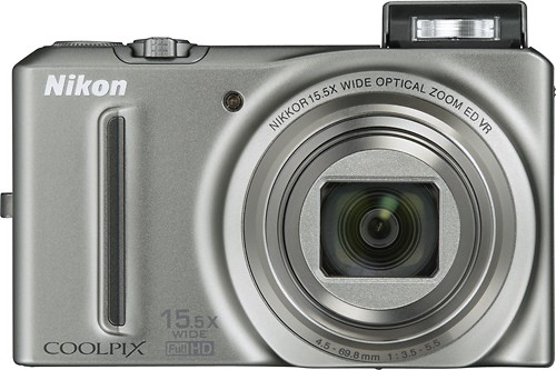 Nikon Coolpix S9050 12.1MP Digital Camera, 15.5x Optical Zoom, 3" LCD