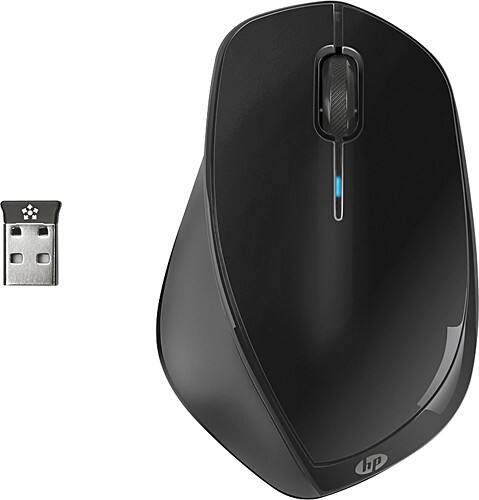 HP x4500 Wireless Laser Mouse - Black