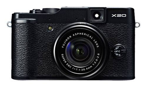 Fujifilm X20 12MP Digital Camera with 4x Optical Zoom - Black