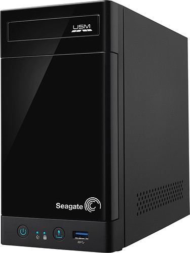 Seagate STBN6000100 Business Storage 2-Bay NAS 6TB External Hard Drive