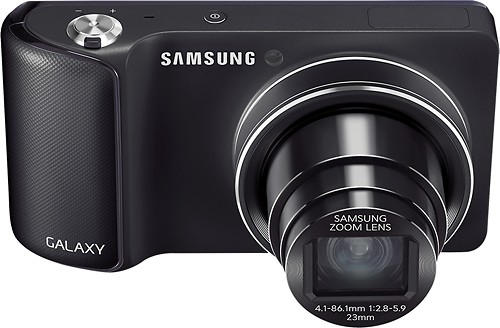 Samsung GC100 Galaxy 16.1MP Digital Camera with 21x Optical Zoom - Black