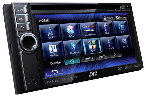 JVC KW-NSX600 6.1" In-Dash DVD Multimedia Receiver, Bluetooth Enabled, Touchscreen