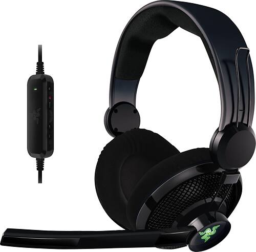 Razer RZ04-00900100-R3U1 Over-the-Head Gaming Headset for Xbox 360 and Windows