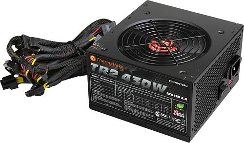 Thermaltake TR2 Series 430W ATX12V v2.3 Power Supply