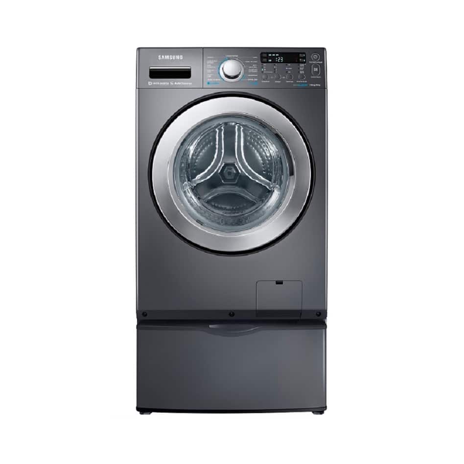 Samsung - Lavasecadora con acceso frontal y carga de 15 kg - Onyx