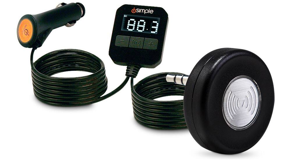 FM transmitter, cassette adapter and Bluetooth adapter