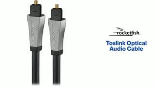 Rocketfish Toslink Optical Audio Cable Black Rf G Best Buy