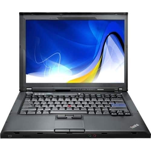Lenovo - 14" ThinkPad Notebook - 2 GB Memory - 160 GB Hard Drive - Black - Larger Front