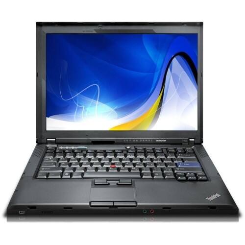 Lenovo - Refurbished - 14" ThinkPad Notebook - 4 GB Memory - 160 GB Hard Drive - Black - Larger Front