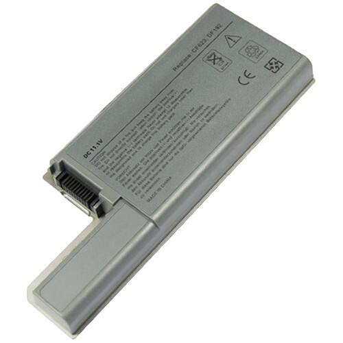 AGPtek - Dell 312-0393 451-10309 451-10326 312-0402 DF192 Laptop Battery Replacement - Larger Front