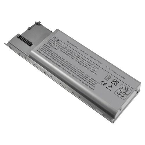 AGPtek - Laptop Battery For Dell Latitude D620 D630 D631 D640 451-10298 451-10299 GD775 GD776 - Larger Front