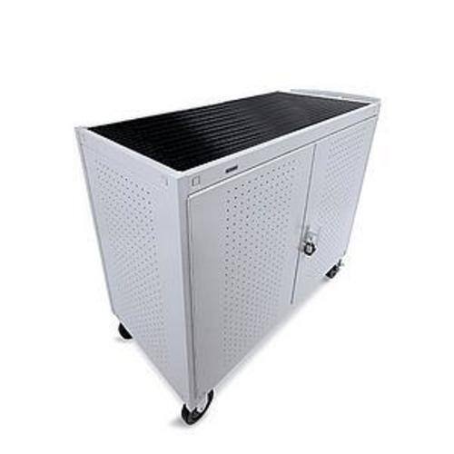Bretford - LAP18ERBBA-GM Welded Laptop Storage Cart - Larger Front
