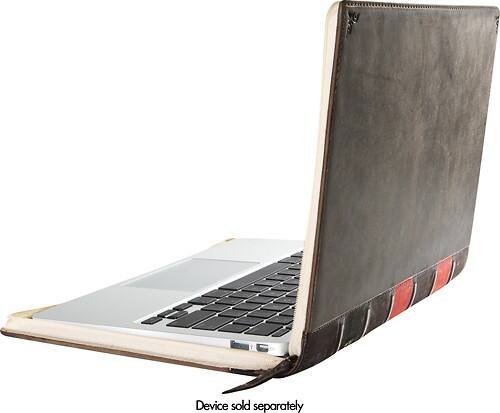 Twelve South - BookBook Laptop Case - Dark Brown - angleView