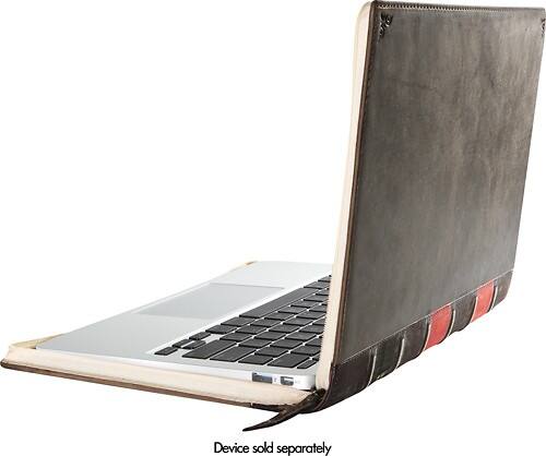 Twelve South - BookBook Laptop Case - Dark Brown - angleView