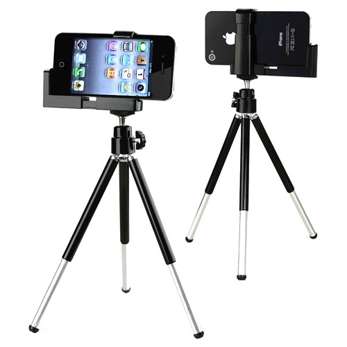 ... iPhone 5  5S  5C - eForCity - Tripod Phone Holder For iPhone 5  5S