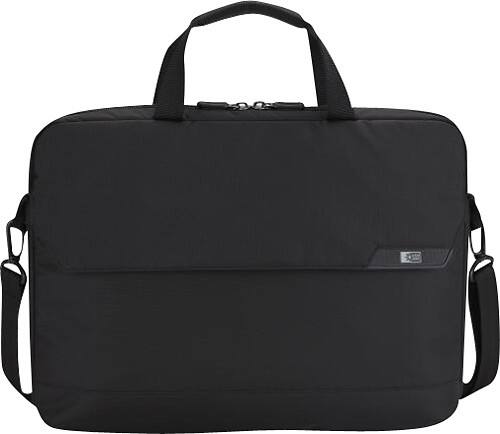 Case Logic - Attaché Laptop Case - Black - largeFrontView