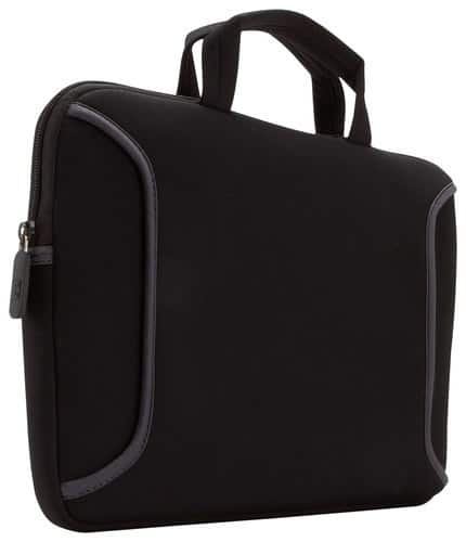 Case Logic - Laptop Sleeve - Black - Larger Front