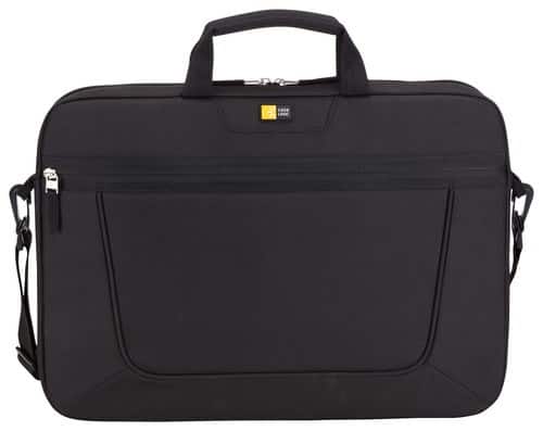 Case Logic - Top-Loading Laptop Case - Black - Larger Front