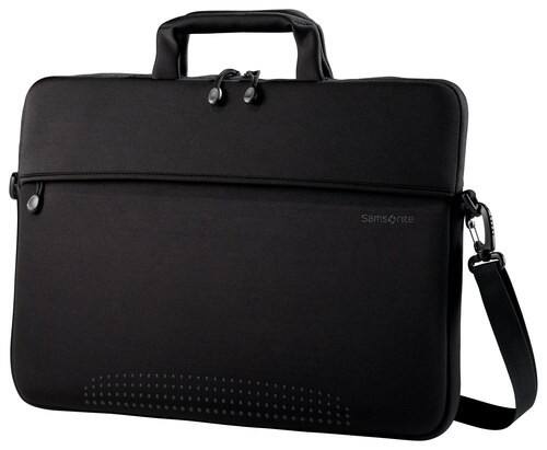 Samsonite - Aramon NXT Laptop Shuttle Bag - Black - Larger Front