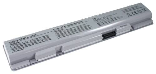 Lenmar - Lithium-Ion Battery for Toshiba Satellite E105 Series Laptops - Gray - Larger Front