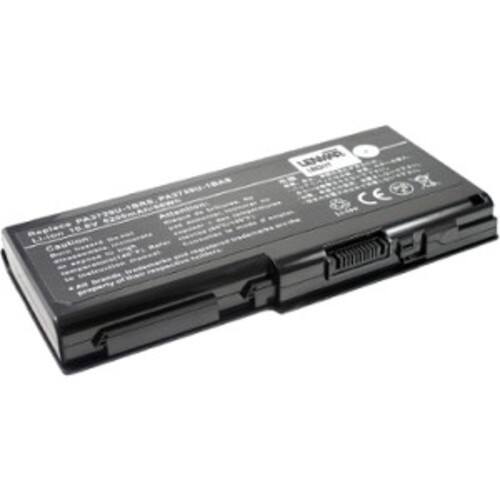 Lenmar - Laptop Battery for Toshiba Qosmio X500, Satellite P500 and others using PA3729U or similar - Black - Black - Larger Front