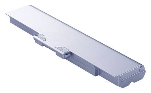 Lenmar - Lithium-Ion Battery for Select Sony VAIO Laptops - Silver - Larger Front
