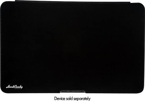 Hard Candy Cases - Candy Convertible Laptop Case for 11" Apple® MacBook® Air - Black - largeFrontView