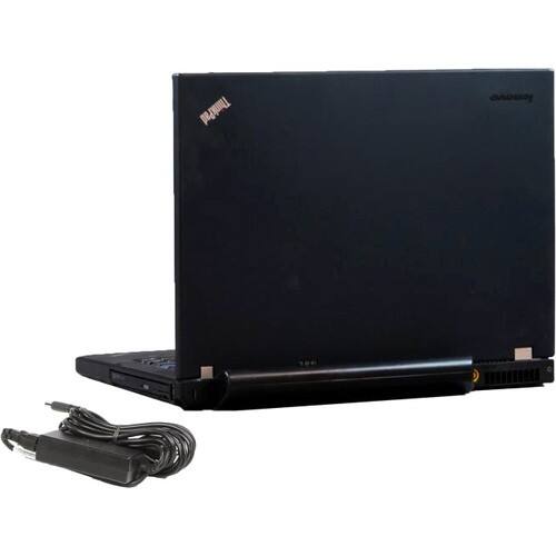 Lenovo - Refurbished - 14" ThinkPad Notebook - 3 GB Memory - 160 GB Hard Drive - Black - Larger Front