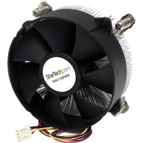 Startech - 95mm CPU Cooler Fan with Heatsink for Socket LGA1156/1155 with PWM - Larger Front