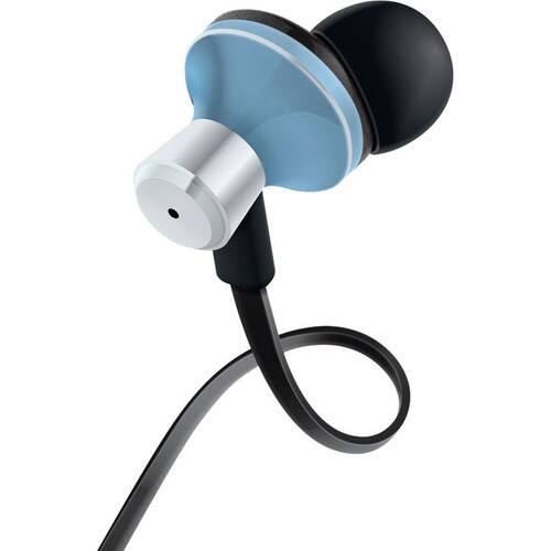 GOgroove - Noise Isolating Earbuds / Headphones for Smartphones, Tablets, MP3 Players, Laptops & More! - Blue - Blue - Larger Front