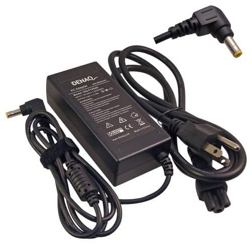 DENAQ - AC Power Adapter and Charger for Select HP Laptops - Larger Front
