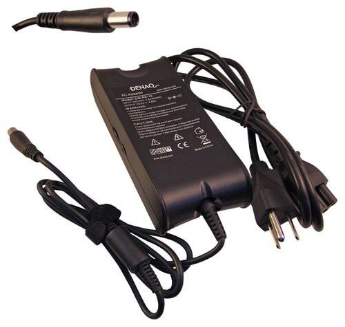 DENAQ - AC Power Adapter and Charger for Select Dell Laptops - Black - Larger Front