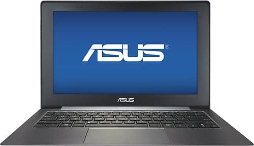 Asus - Ultrabook 2-in-1 11.6" Touch-Screen Laptop - 4GB Memory - 128GB Solid State Drive - Black - Larger Front