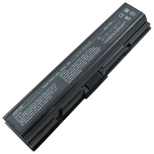 AGPtek - 7200mAh 9 Cell Laptop Battery For Toshiba Satellite A200 A205 A210 A215 Series - Larger Front