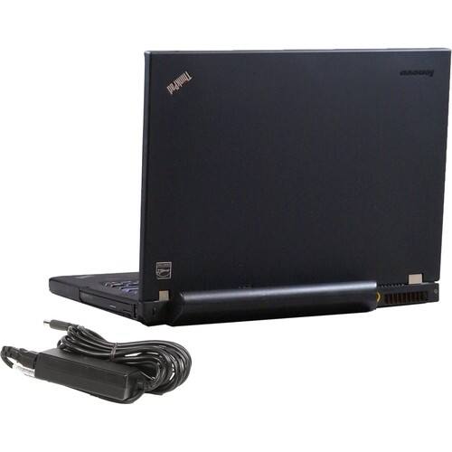Lenovo - 14.1" ThinkPad Notebook - 4 GB Memory - 160 GB Hard Drive - Black - Larger Front