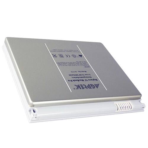 AGPtek - Laptop Replacement Battery for MacBook Pro 15 A1150 MA610LL - Larger Front